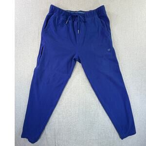 Mack Weldon Womens Medium Blue Elastic Waist Drawstring Casual Sweatpants Lounge